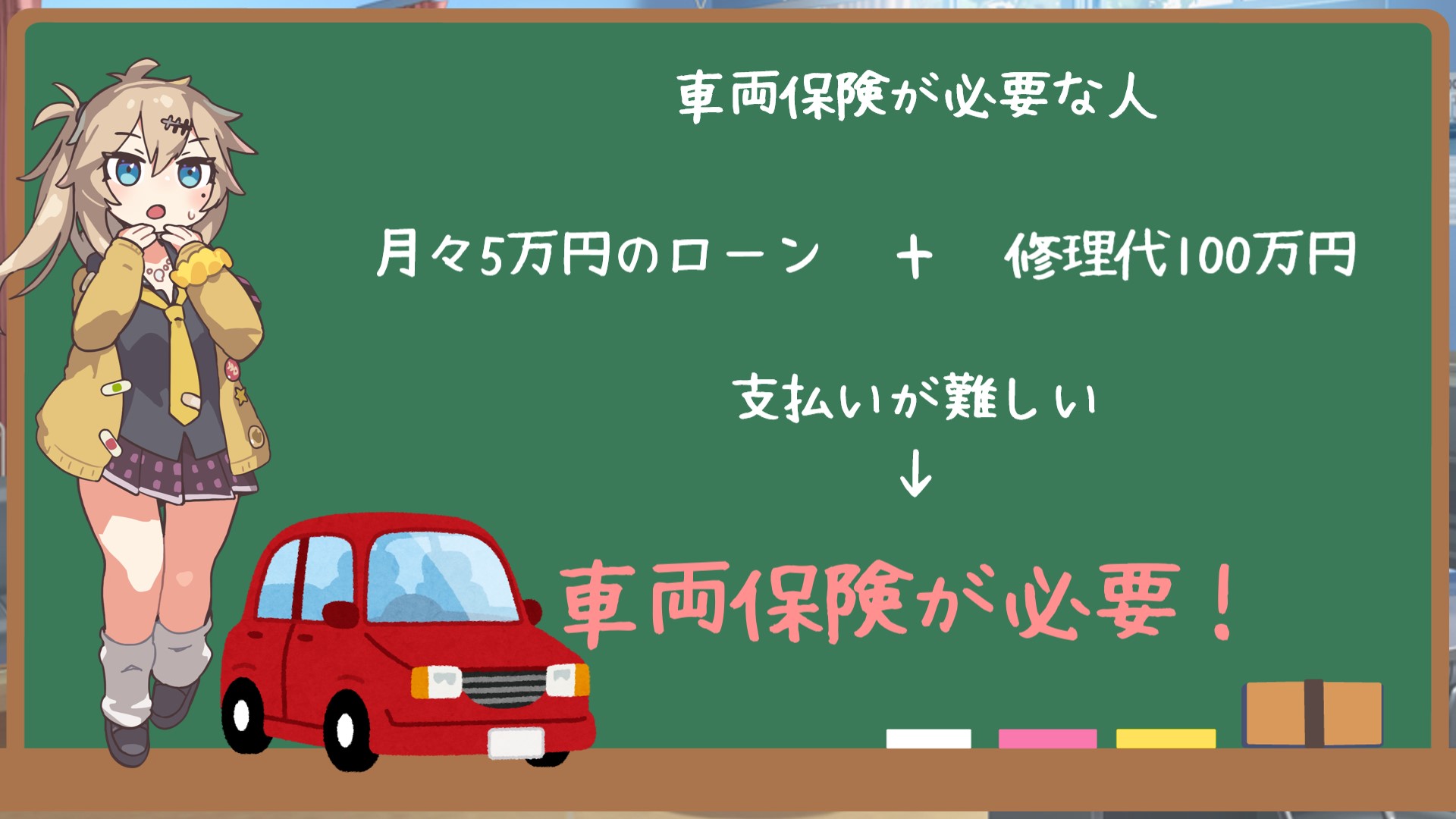 車両保険が必要な人を解説した画像